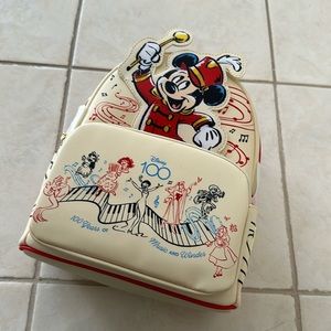 Loungefly Disney Mickey Musician Disney 100 Anniversary Mini-Backpack